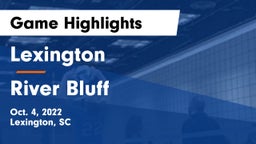 Lexington  vs River Bluff  Game Highlights - Oct. 4, 2022