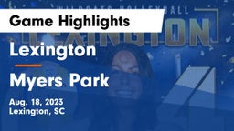 Lexington  vs Myers Park  Game Highlights - Aug. 18, 2023