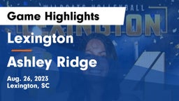 Lexington  vs Ashley Ridge  Game Highlights - Aug. 26, 2023