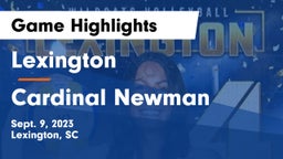 Lexington  vs Cardinal Newman  Game Highlights - Sept. 9, 2023