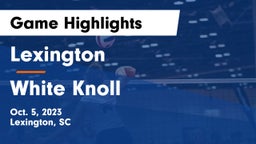 Lexington  vs White Knoll  Game Highlights - Oct. 5, 2023
