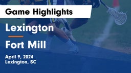 Lexington  vs Fort Mill  Game Highlights - April 9, 2024