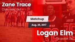 Matchup: Zane Trace HS vs. Logan Elm  2017