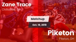 Matchup: Zane Trace HS vs. Piketon  2018