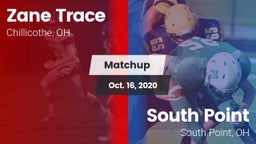 Matchup: Zane Trace HS vs. South Point  2020