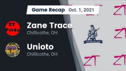 Recap: Zane Trace  vs. Unioto  2021
