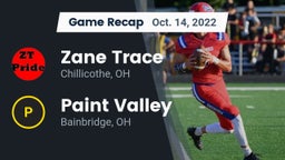 Recap: Zane Trace  vs. Paint Valley  2022