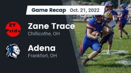 Recap: Zane Trace  vs. Adena  2022