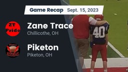 Recap: Zane Trace  vs. Piketon  2023