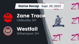 Recap: Zane Trace  vs. Westfall  2023