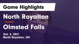 North Royalton  vs Olmsted Falls  Game Highlights - Oct. 4, 2021