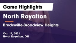 North Royalton  vs Brecksville-Broadview Heights  Game Highlights - Oct. 14, 2021