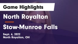 North Royalton  vs Stow-Munroe Falls  Game Highlights - Sept. 6, 2022