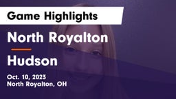 North Royalton  vs Hudson  Game Highlights - Oct. 10, 2023