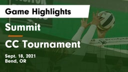 Summit  vs CC Tournament Game Highlights - Sept. 18, 2021