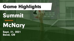 Summit  vs McNary  Game Highlights - Sept. 21, 2021