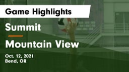 Summit  vs Mountain View  Game Highlights - Oct. 12, 2021