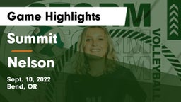 Summit  vs Nelson  Game Highlights - Sept. 10, 2022
