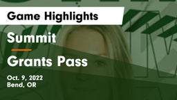 Summit  vs Grants Pass  Game Highlights - Oct. 9, 2022