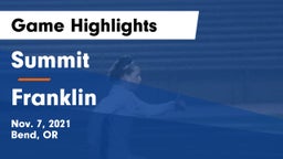 Summit  vs Franklin  Game Highlights - Nov. 7, 2021