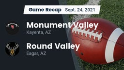 Recap: Monument Valley  vs. Round Valley  2021