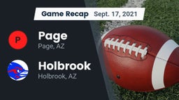 Recap: Page  vs. Holbrook  2021