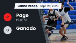 Recap: Page  vs. Ganado 2023