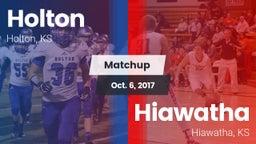 Matchup: Holton  vs. Hiawatha  2017