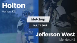 Matchup: Holton  vs. Jefferson West  2017