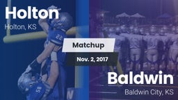 Matchup: Holton  vs. Baldwin  2017