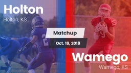 Matchup: Holton  vs. Wamego  2018