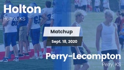Matchup: Holton  vs. Perry-Lecompton  2020