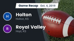 Recap: Holton  vs. Royal Valley  2019