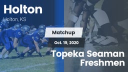 Matchup: Holton  vs. Topeka Seaman Freshmen 2020