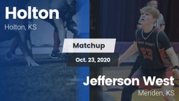 Matchup: Holton  vs. Jefferson West  2020