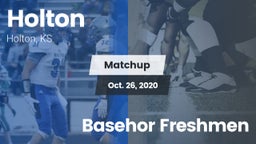 Matchup: Holton  vs. Basehor Freshmen 2020