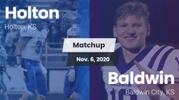 Matchup: Holton  vs. Baldwin  2020