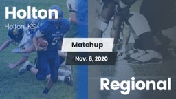 Matchup: Holton  vs. Regional 2020