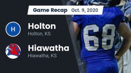Recap: Holton  vs. Hiawatha  2020
