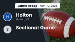 Recap: Holton  vs. Sectional Game 2021