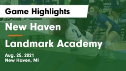 New Haven  vs Landmark Academy Game Highlights - Aug. 25, 2021