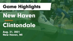 New Haven  vs Clintondale  Game Highlights - Aug. 31, 2021
