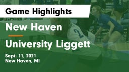 New Haven  vs University Liggett Game Highlights - Sept. 11, 2021