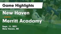 New Haven  vs Merritt Acadamy Game Highlights - Sept. 11, 2021