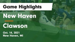 New Haven  vs Clawson  Game Highlights - Oct. 14, 2021