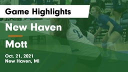 New Haven  vs Mott Game Highlights - Oct. 21, 2021