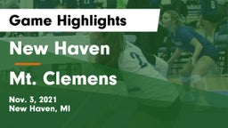 New Haven  vs Mt. Clemens Game Highlights - Nov. 3, 2021