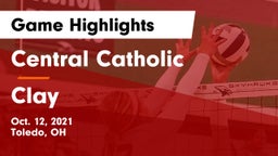Central Catholic  vs Clay  Game Highlights - Oct. 12, 2021
