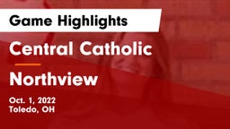 Central Catholic  vs Northview  Game Highlights - Oct. 1, 2022