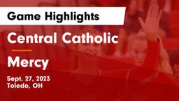 Central Catholic  vs Mercy   Game Highlights - Sept. 27, 2023